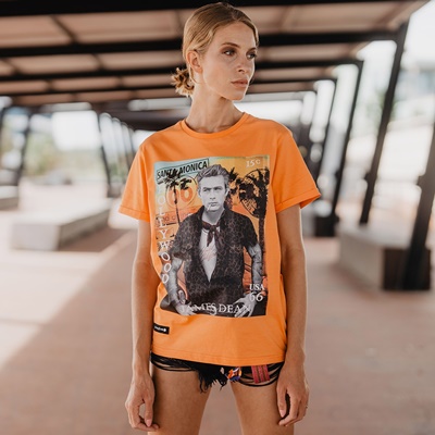CAMISETA UNISEX  BE HAPPINESS CAMISETA JAMES DEAN