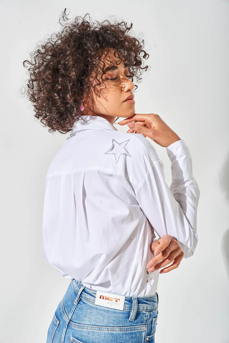 CAMISA PARA MUJER MET BLANCO