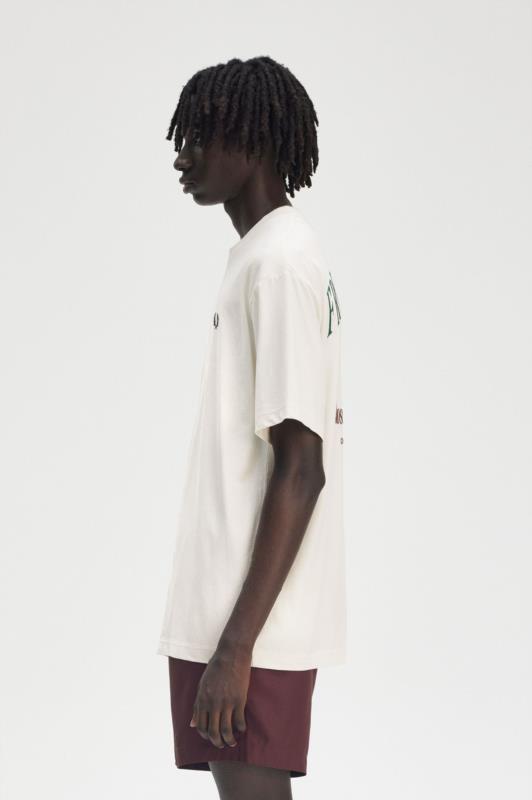Camiseta bordada PARA HOMBRE FRED PERRY