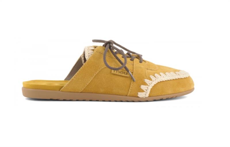 ZAPATILLAS DE BALLET DESCALZA MOSTAZA