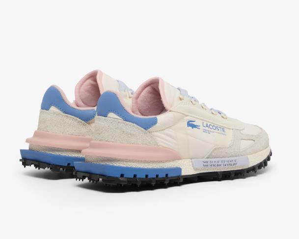 Zapatillas de Mujer LACOSTE Elite Active White-Blue-Pink