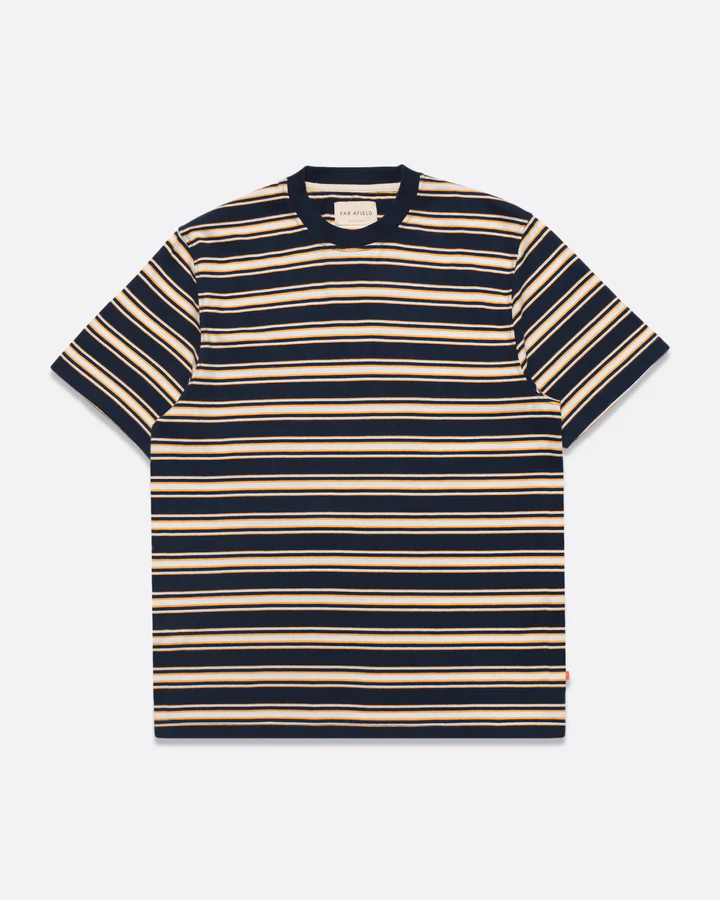 Crew Neck T-Shirt - Brighton Stripe