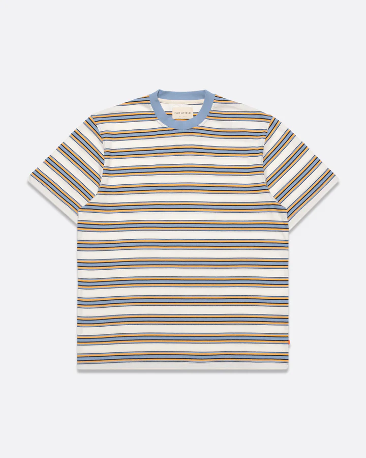 Crew Neck T-Shirt - Whitstable Stripe