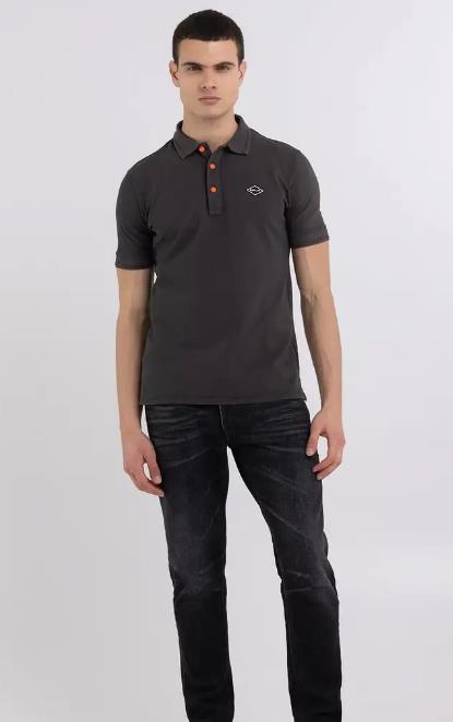 POLO PARA HOMBRE REPLAY NEGRO