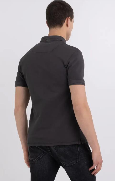 POLO PARA HOMBRE REPLAY NEGRO