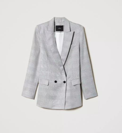 CHAQUETA BLAZER PARA MUJER ACTITUDE DE PRINCIPE DE GALES