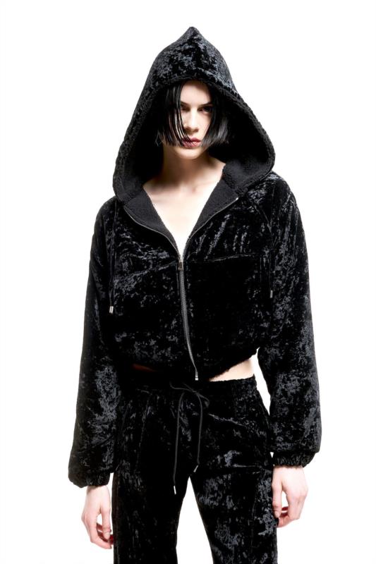 CHAQUETA ANIYE BY HOODIE ZIRA BLACK
