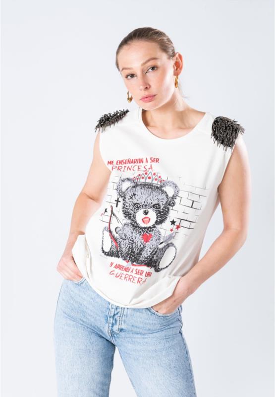 CAMISETA ANIMOSA GUERRERA