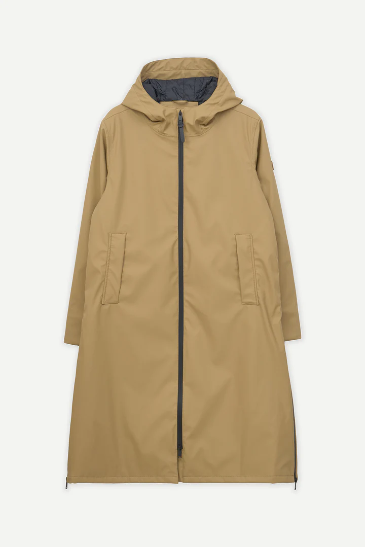 Abrigo TANTÄ Impermeable de Poliuretano Tormenta Kelp