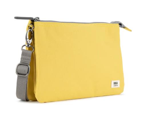 BOLSO ROKA CARNABY CROSSBODY XL BAMBOO RECYCLED CANVAS