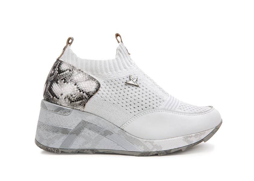 DEPORTIVO PARA MUJER CETTI C-1190 KNITTING NET BLANCO