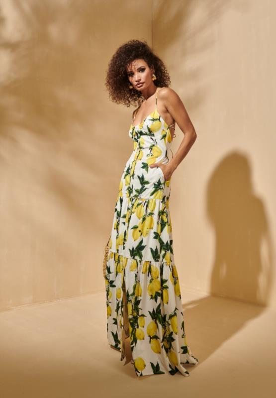 FETICHE SUANCES CAPRI MAXI DRESS
