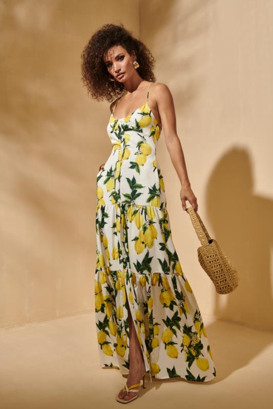 FETICHE SUANCES CAPRI MAXI DRESS