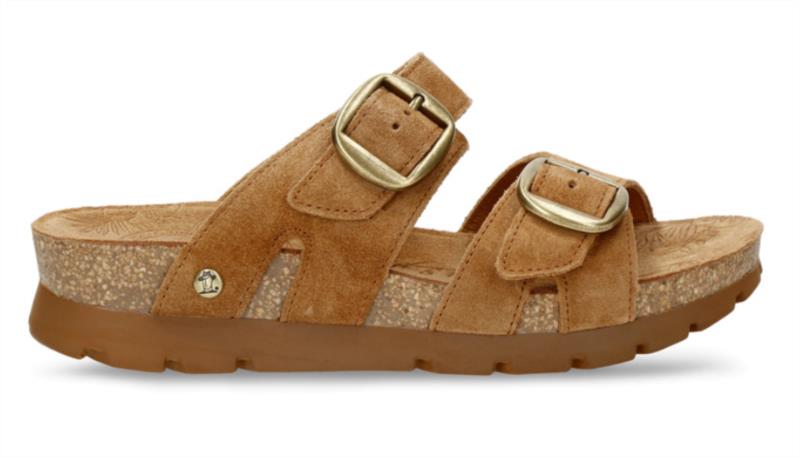 SANDALIA PARA MUJER PANAMA JACK SHIRLEY B15 VELOUR CUERO