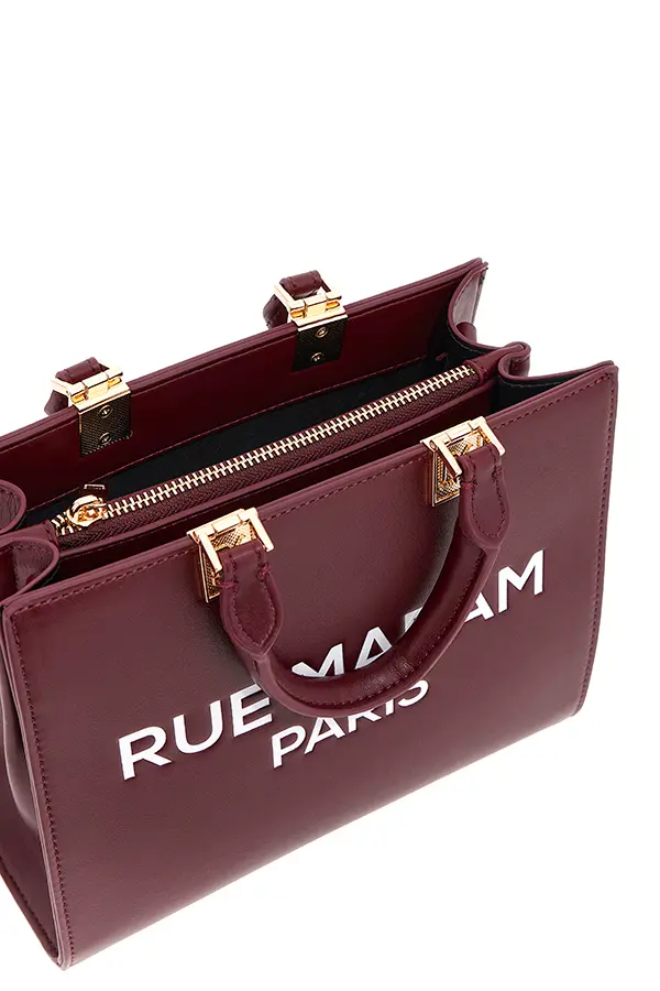 BOLSO ICONIQUE MINI TOTE WINE