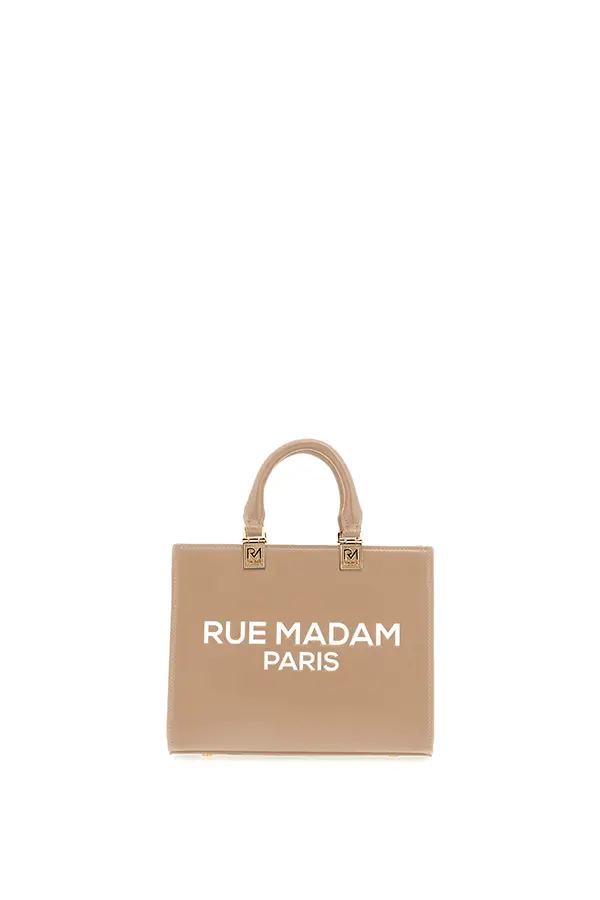 BOLSO ICONIQUE MINI TOTE TAUPE