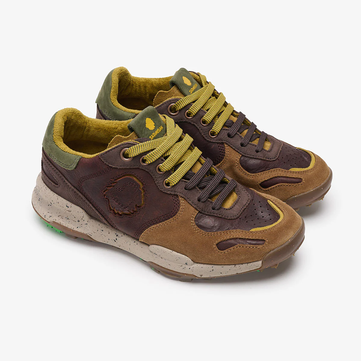 DEPORTIVA SATORISAN CHACRONA PULL UP POLO BROWN