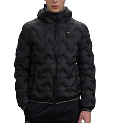 CHAQUETA BLAUER  corta de plumón PIERY NEGRO