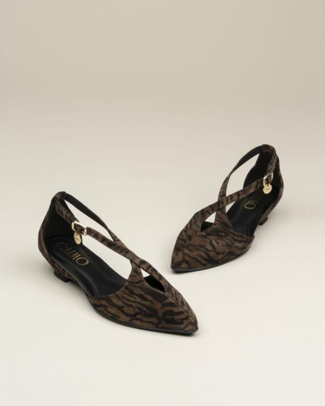 Zapato mujer Gaimo Maldiva  Tabacco