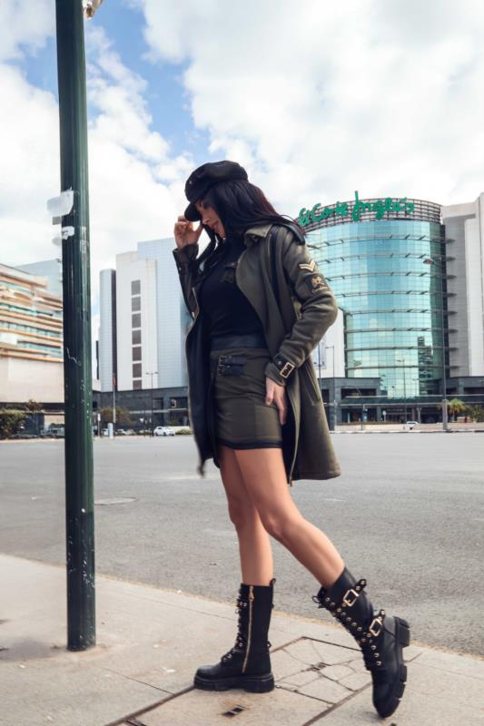 ABRIGO OLIVO NEU CAMALEÓNICA