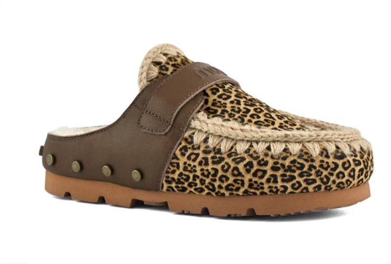 ZUECO MOU WINTER  BIO PONYSKIN SMALL CHEETAH