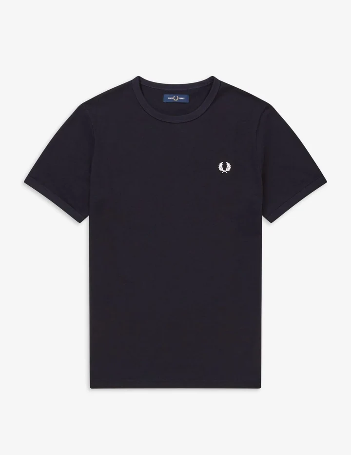Camiseta para hombre FRED PERRY de cuello redondo