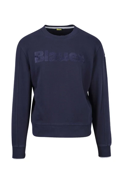 SUDADERA BLAUER CROSBY MARINO