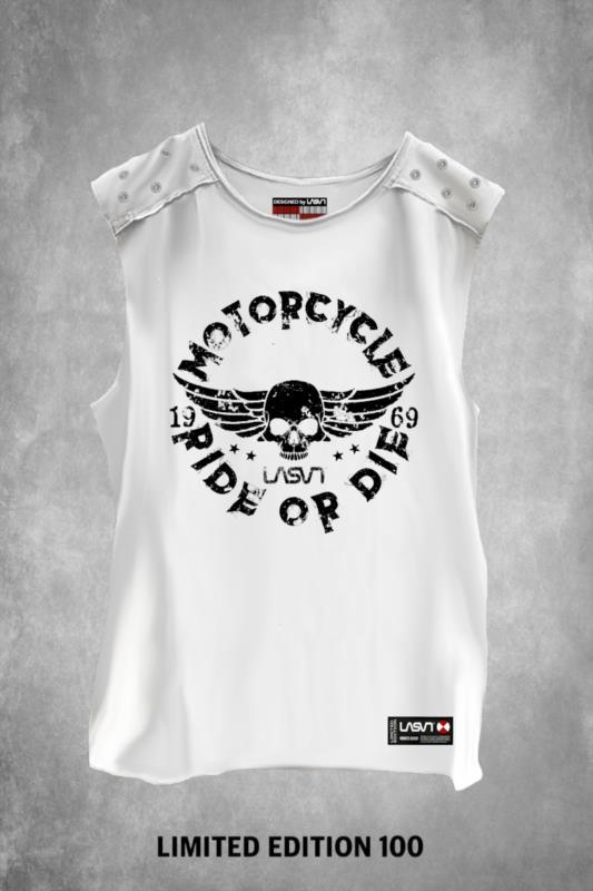 Camiseta de mujer LaSaL 1969 blanco