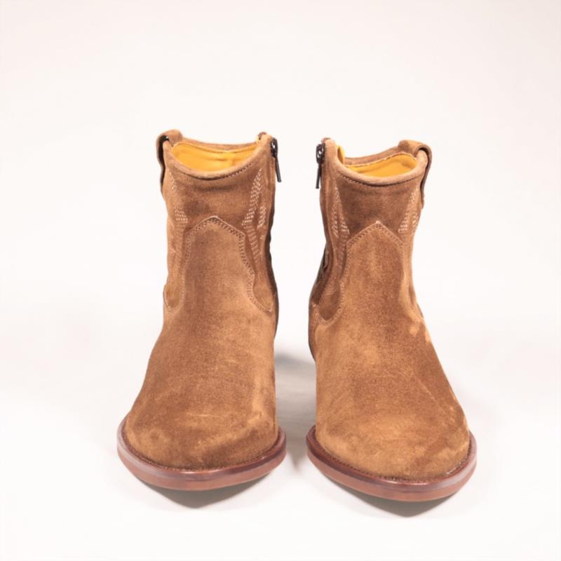 BOTIN CREMALLERA CAMPERO MUJER DAKOTA CAPUCCINO