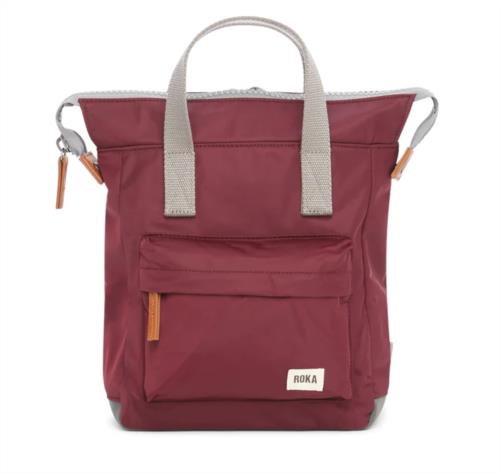 MOCHILA UNISEX ROKA LONDON BANTRY B SUSTAINABLE PLUM