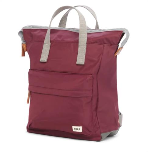 MOCHILA UNISEX ROKA LONDON BANTRY B SUSTAINABLE PLUM