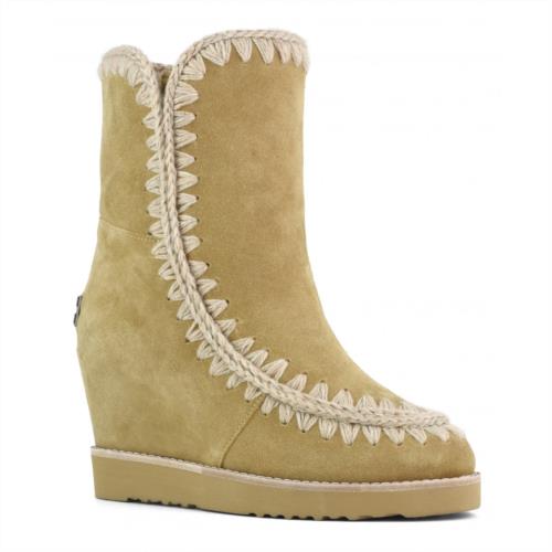 BOTA PARA MUJER MOU FRENCH TOE WEDGE SHORT