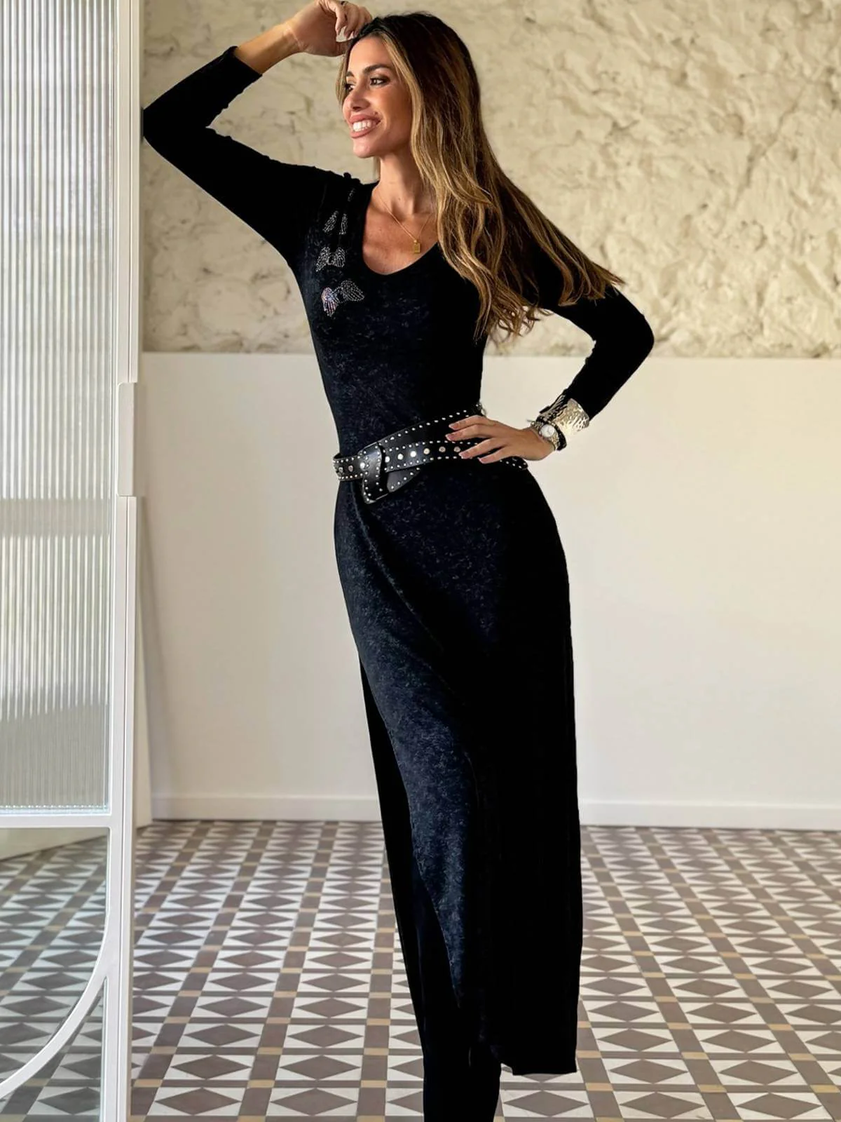 VESTIDO TOPACIO CAMALEÓNICA