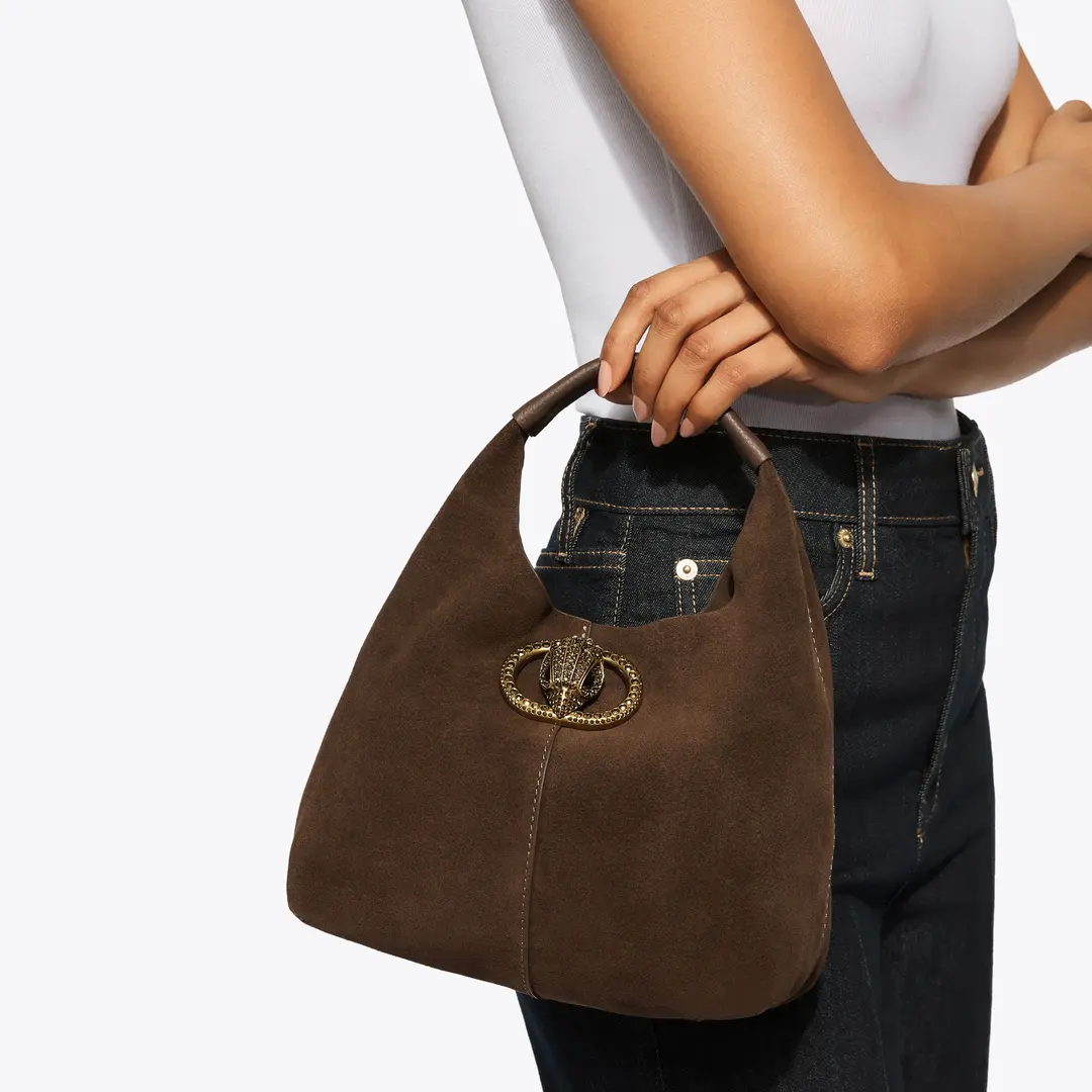 Bolso Chelsea pequeño hobo holgado brown