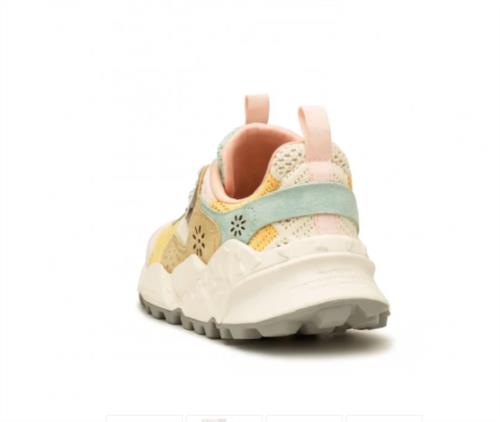 DEPORTIVO PARA MUJER FLOWER MOUNTAIN KOTETSU WOMAN - SUEDE AND FABRIC SNEAKERS - PINK-GREY