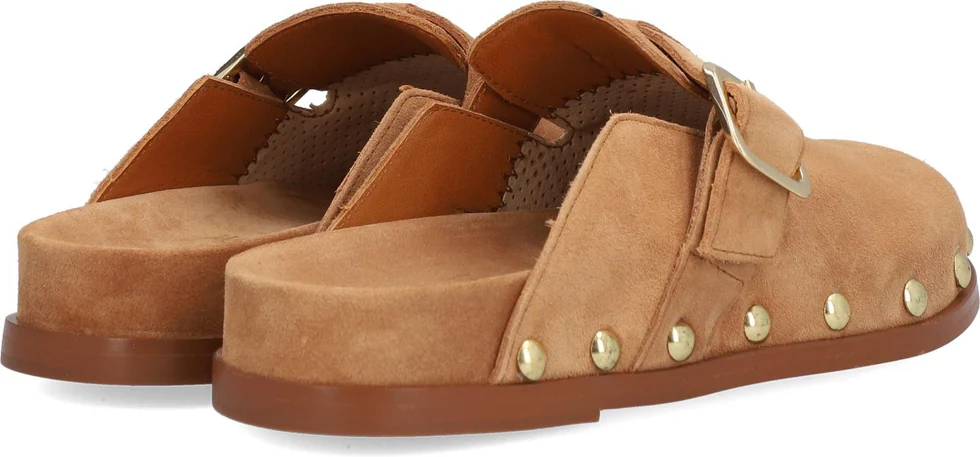 ZUECO PARA MUJER ALPE BABY SILK 01-CUERO