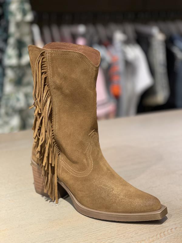 Botin Para Mujer Nemonic Ante Tabaco