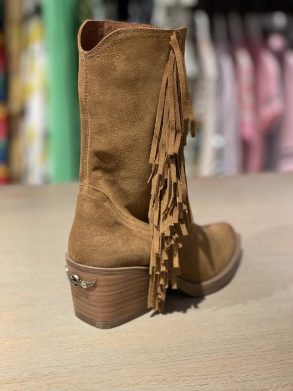 Botin Para Mujer Nemonic Ante Tabaco