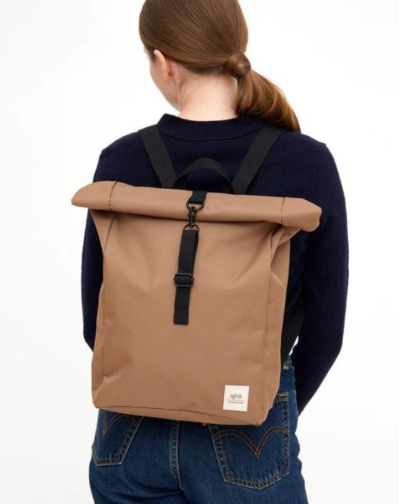 MOCHILA LEFRIK ROLL MINI CAMEL