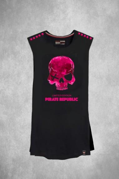 VESTIDO DE MUJER LASAL REPUBLIC NEGRO