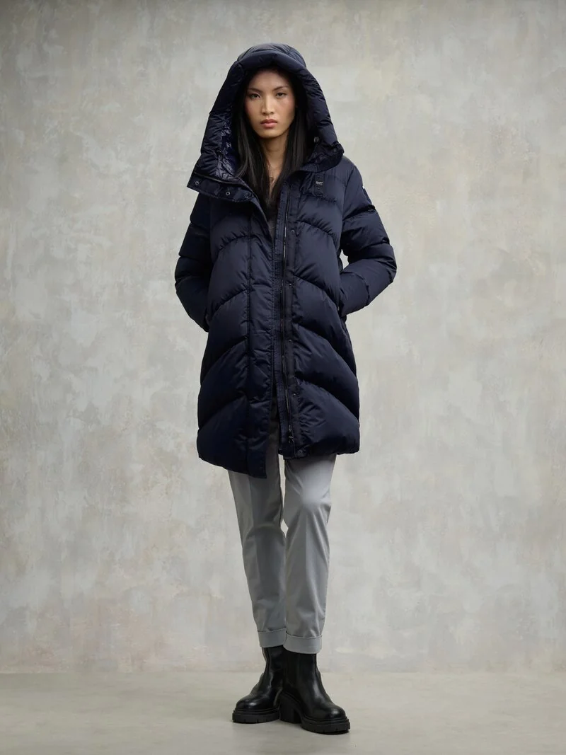 PLUMÍFERO BLAUER LARGO OPERA BLUE