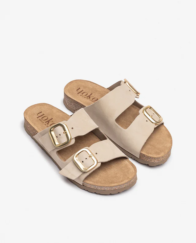 Sandalia plana JERBA-700 BEIG