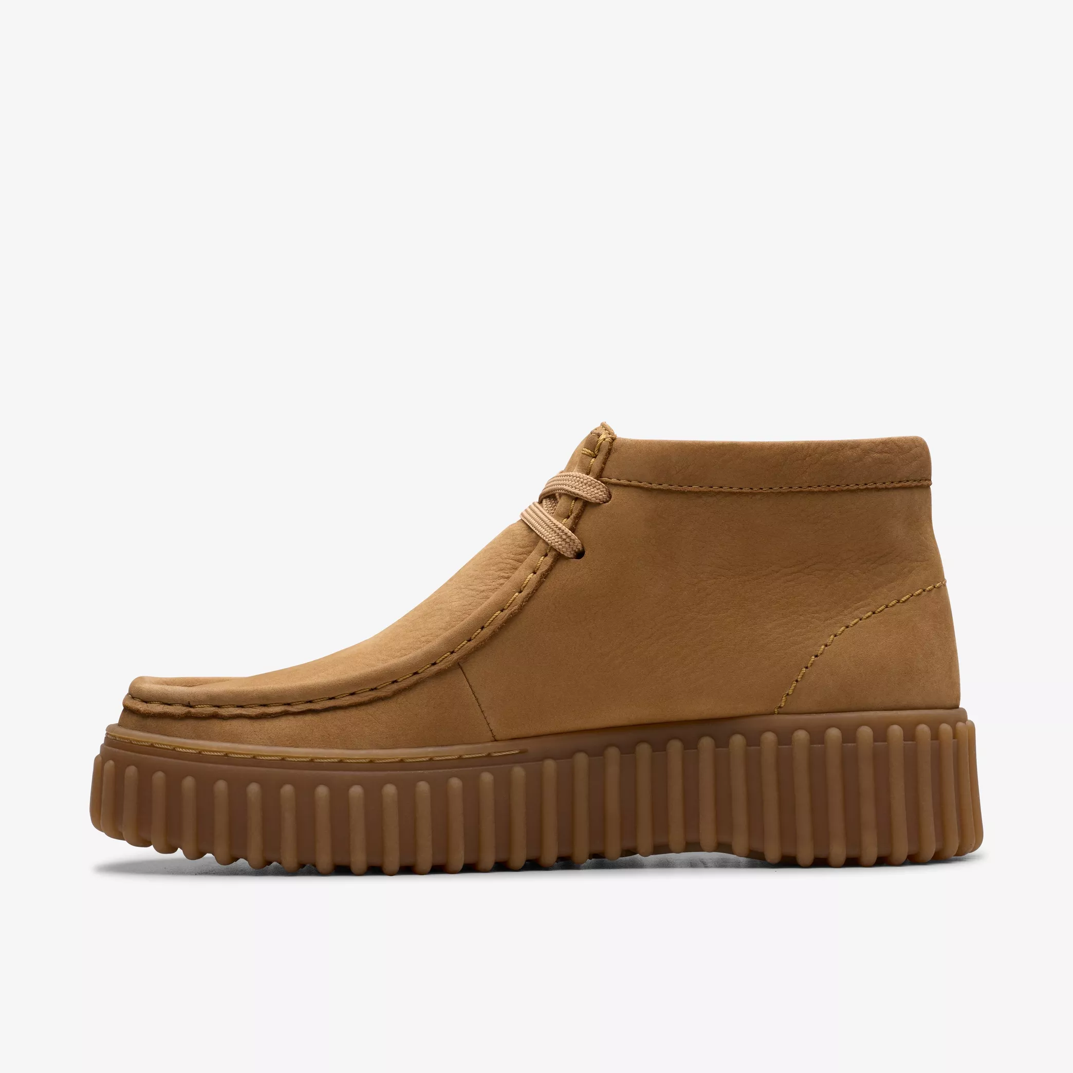 Clarks Torhill Moss Nobuck Marrón Tostado Claro