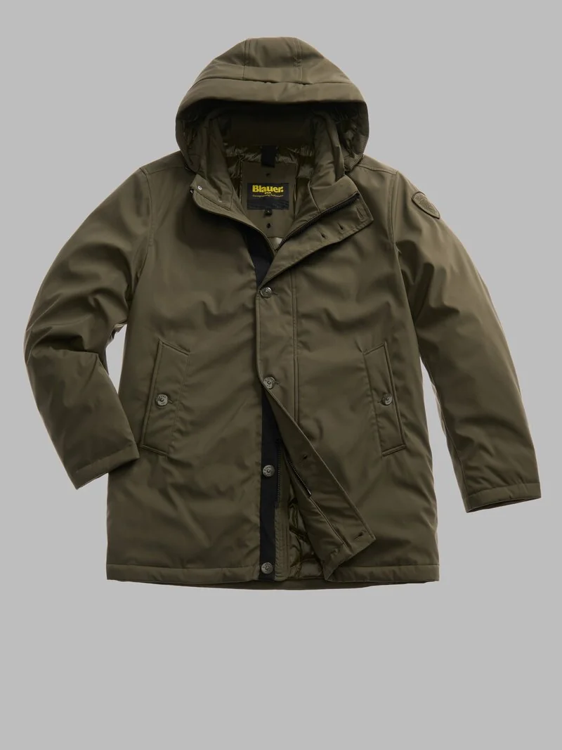 PARKA BLAUER CON CAPUCHA EXTRAÍBLE CHESTER WOOD GREEN