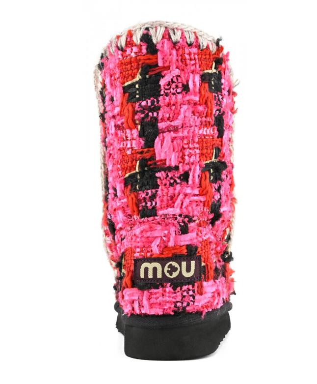 BOTA PARA MUJER MOU BOUNCE TEXTILE BIG TARTAN