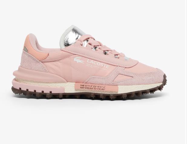 Zapatillas de Mujer LACOSTE Elite Active Pink/SLV