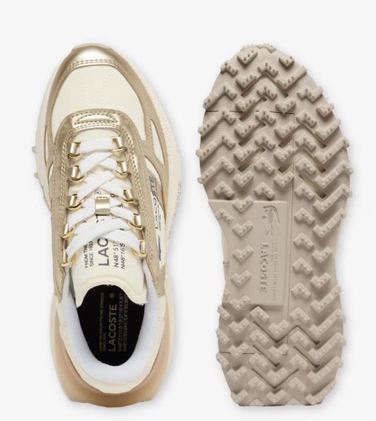 Zapatillas de Mujer LACOSTE Elite Active 12 white/gold