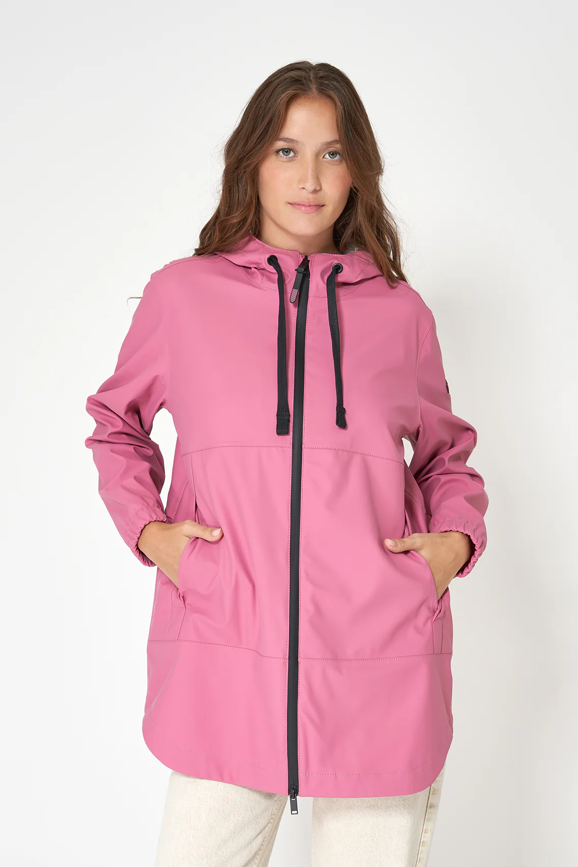 Chubasquero 100% impermeable ligero Pink