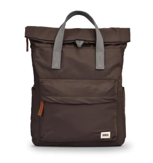 MOCHILA ROKA LONDON CANFIELD B SMALL DARK CHOCOLATE