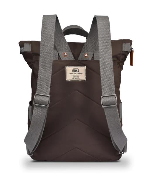 MOCHILA ROKA LONDON CANFIELD B SMALL DARK CHOCOLATE